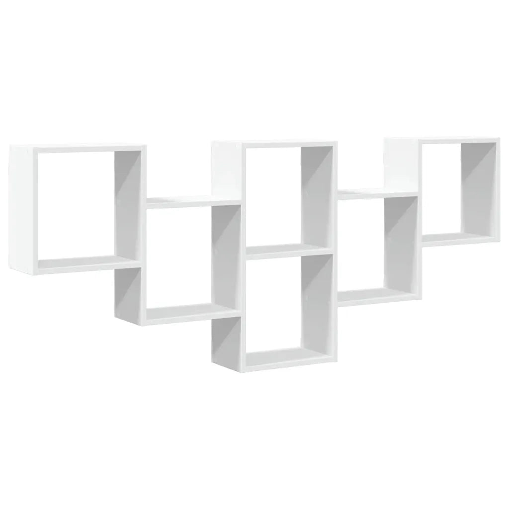 Scaffale a parete | Ripiano a parete | Mensola a parete Bianco 159x18x66 cm in Truciolato