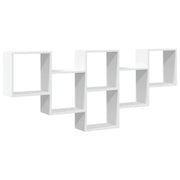 Scaffale a parete | Ripiano a parete | Mensola a parete Bianco 159x18x66 cm in Truciolato