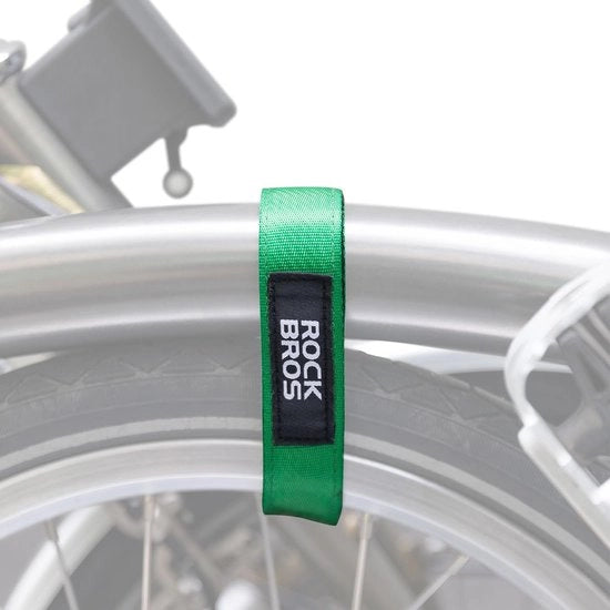 Cinturoni di fissaggio per bicicletta universali con chiusura a clip per biciclette Brompton, cinturone da sella con chiusura a clip per fissaggio del telaio della bicicletta