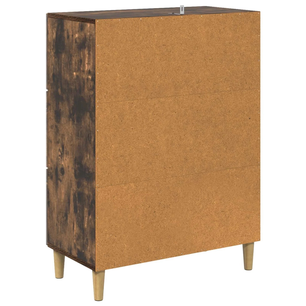Mobile con Cassetti Rovere Fumo 66 x 34,5 x 90 cm 894610