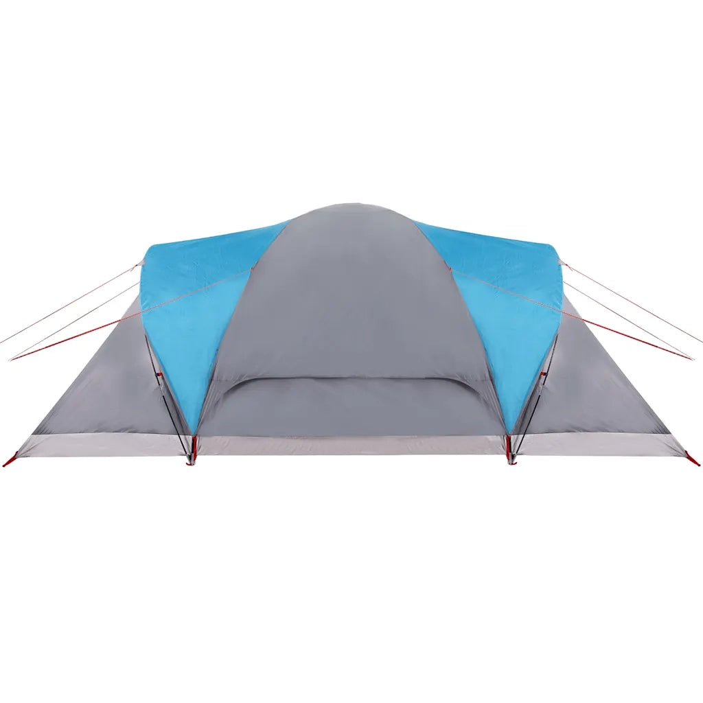 Tenda da Campeggio a Cupola per 4 Persone Blu Impermeabile 4009468