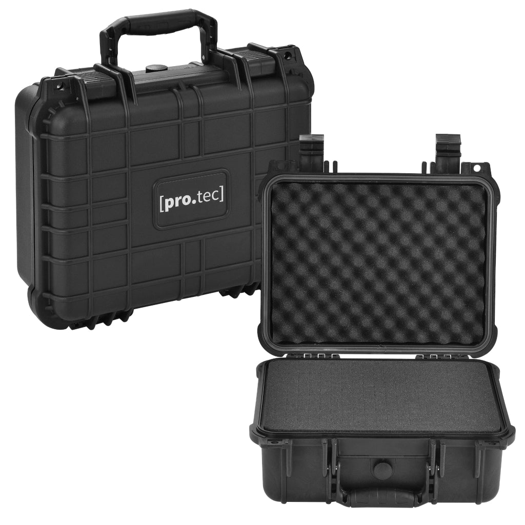 Custodia per fotocamera protezione IP55 35 x 29,5 x 15 cm nera 03_0008227