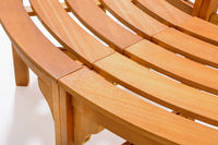 Panca per alberi, panca rotonda 160 / 59 cm (completa)