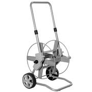 Carrello Avvolgitubo Metallo con Manovella e Ruote Avvolgi tubo fino a 60 Mt