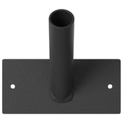 Supporto per Bandiera Nero 13 x 6 x 0,2 cm Acciaio CFW3829377