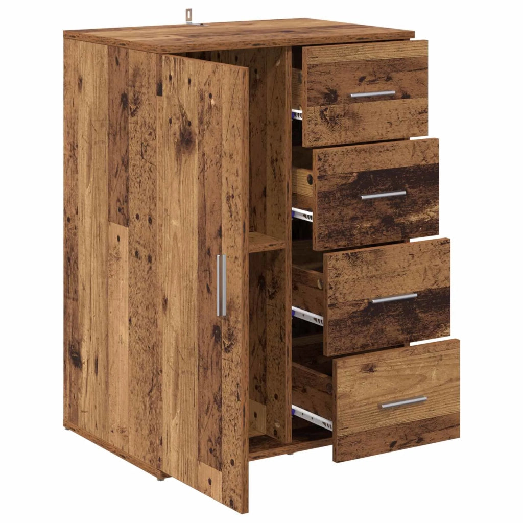 Credenza Legno vecchio 59 x 39 x 80 cm Legno multistrato