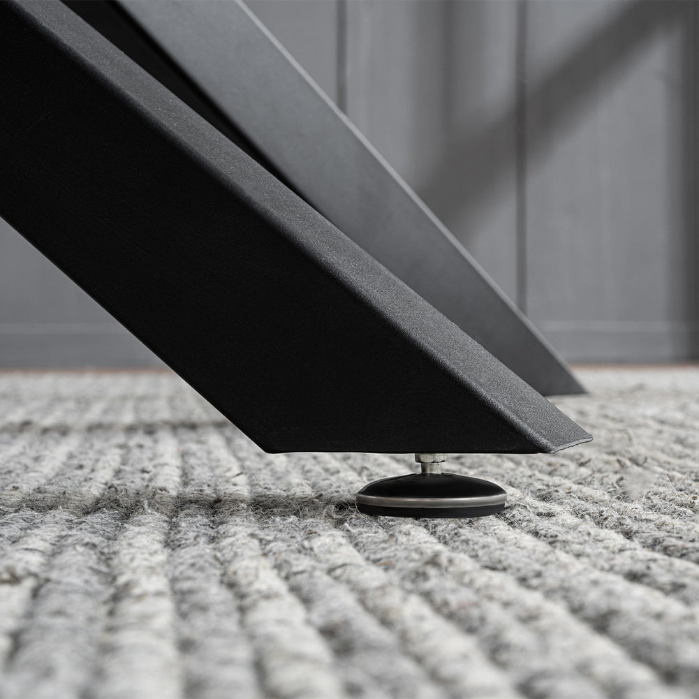 Tavolo da Pranzo Cucina Allungabile Estensibile 90 x 140 fino a 220 cm Cemento