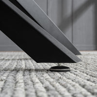 Tavolo da Pranzo Cucina Allungabile Estensibile 90 x 140 fino a 220 cm Cemento