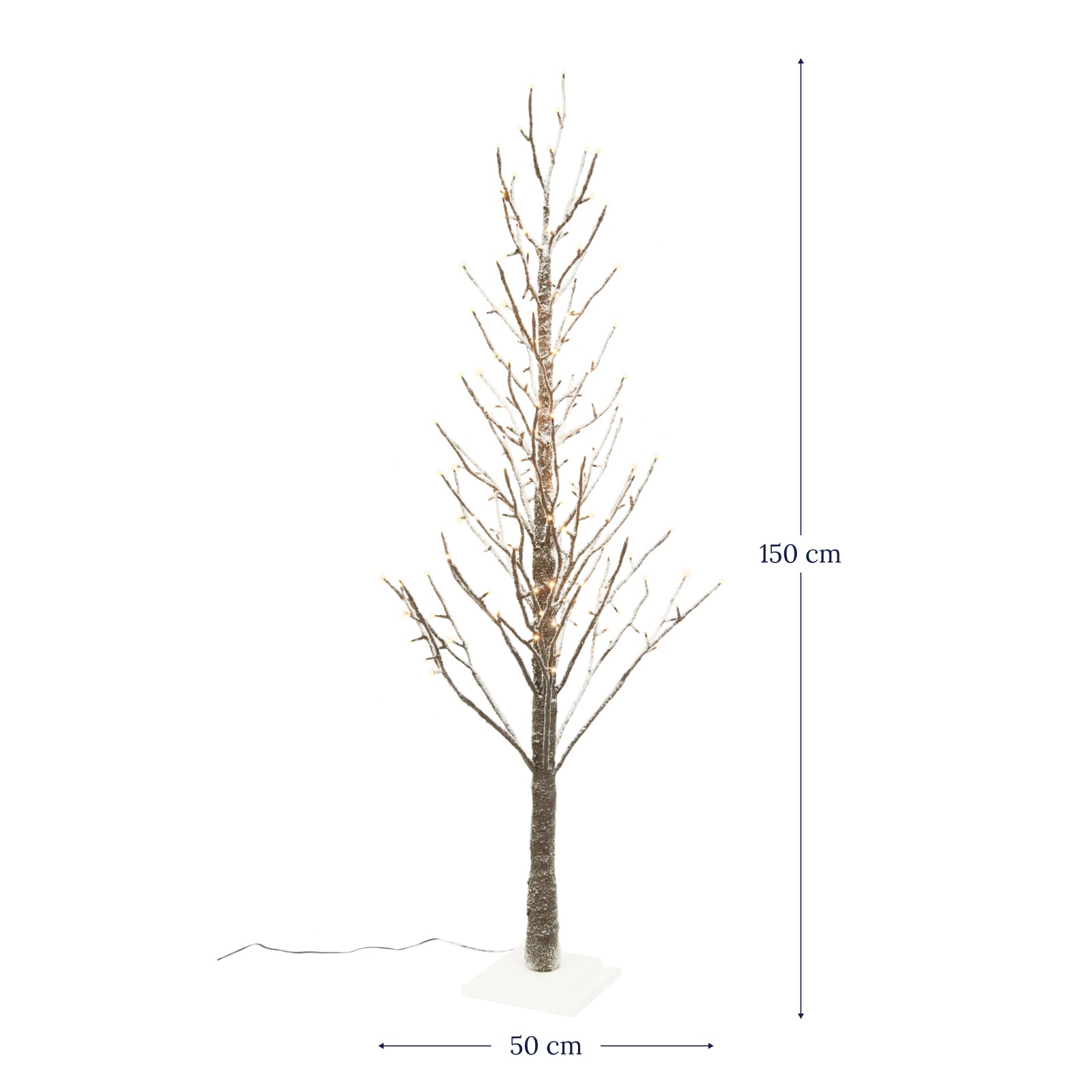 Albero di Natale LED Afrodite 150 cm