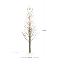 Albero di Natale LED Afrodite 210 cm