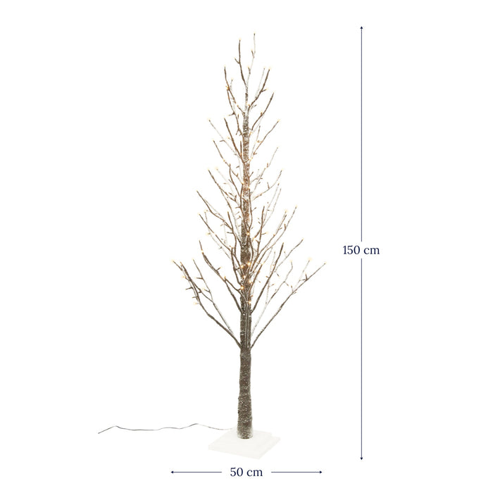Albero di Natale LED Afrodite 210 cm