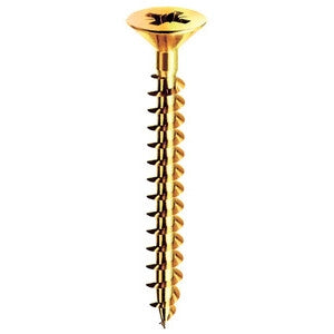 SC VITI PER LEGNO OTTONATE TP  4 X16 (PZ.30)*- MUSTAD- 5,0 pz