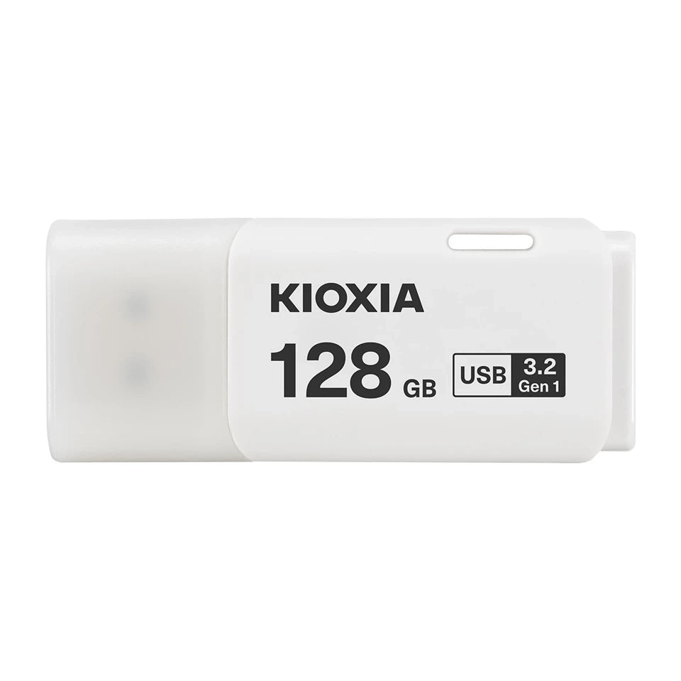 Chiavetta USB Kioxia TransMemory U301 da 128 GB USB Tipo-A 3.2 Gen 1 (3.1 Gen 1) Bianca