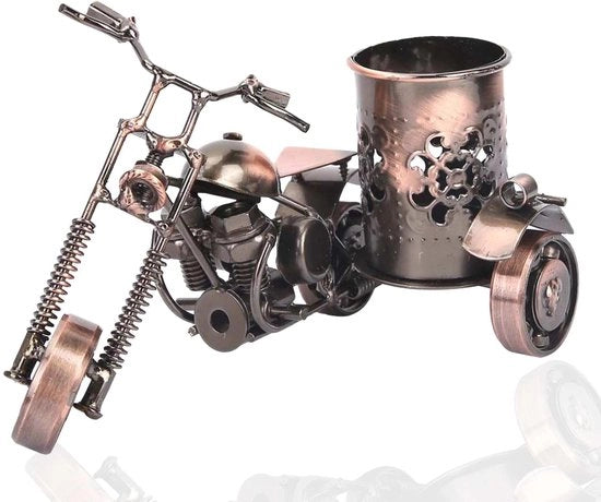 Penholder per Motorfiche, Penholder per Ufficio, Penholder per Scrivania, Regalo per Uomo