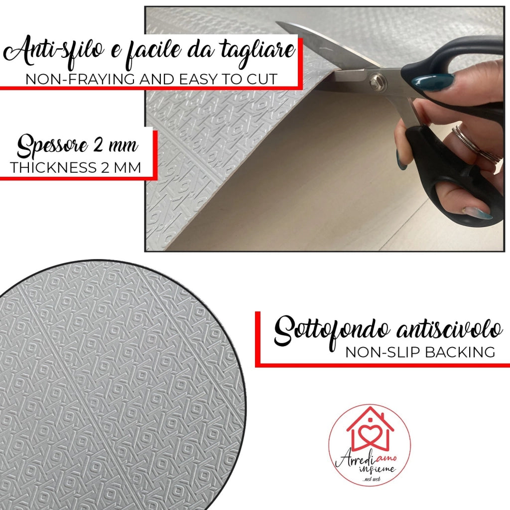 Tappeto Cucina Natale Antimacchia 51x210 cm Campanelle Palle Di Natale Antiscivolo Lavabile