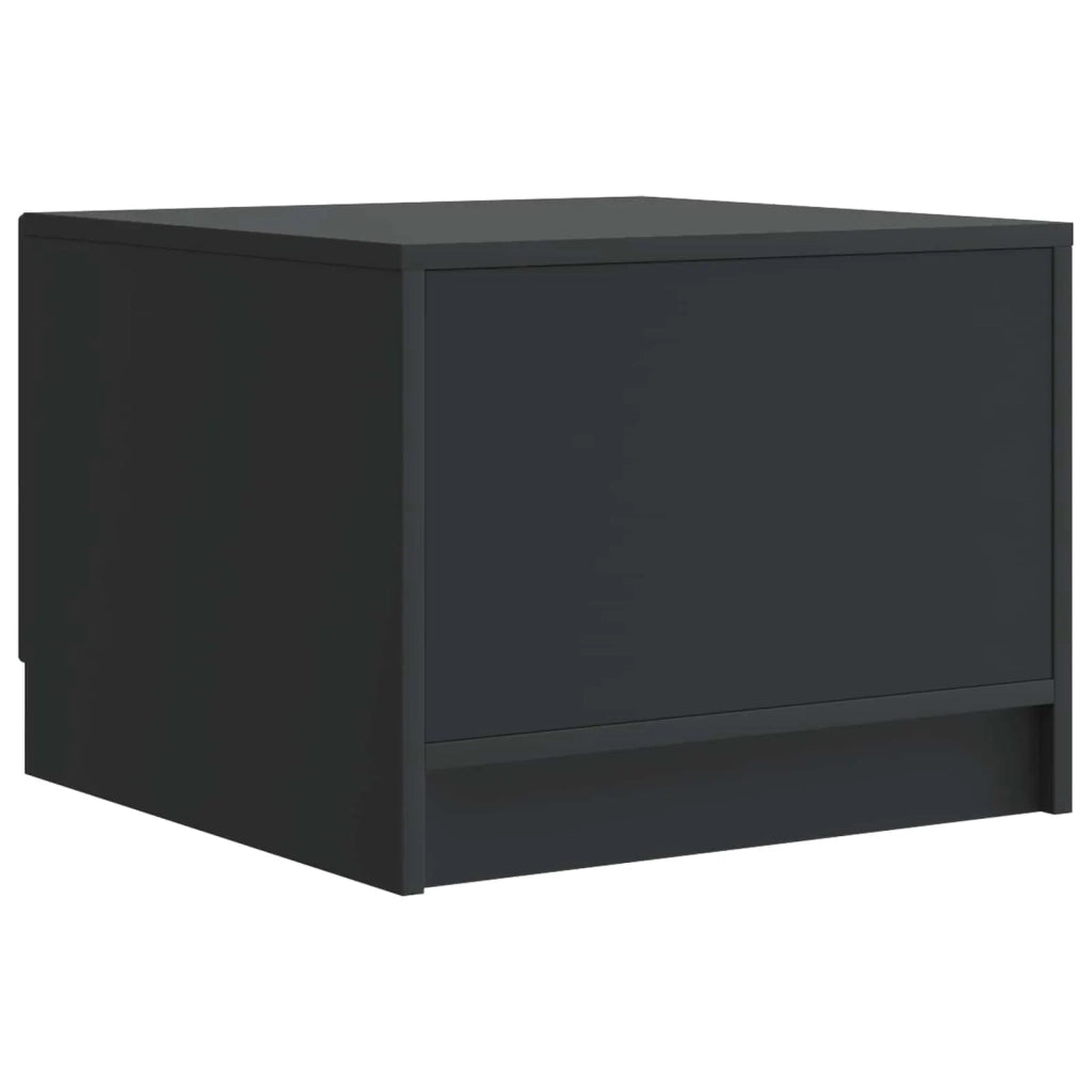 Tavolino da salotto Nero 49 x 50 x 37 cm Legno ingegnerizzato 895886