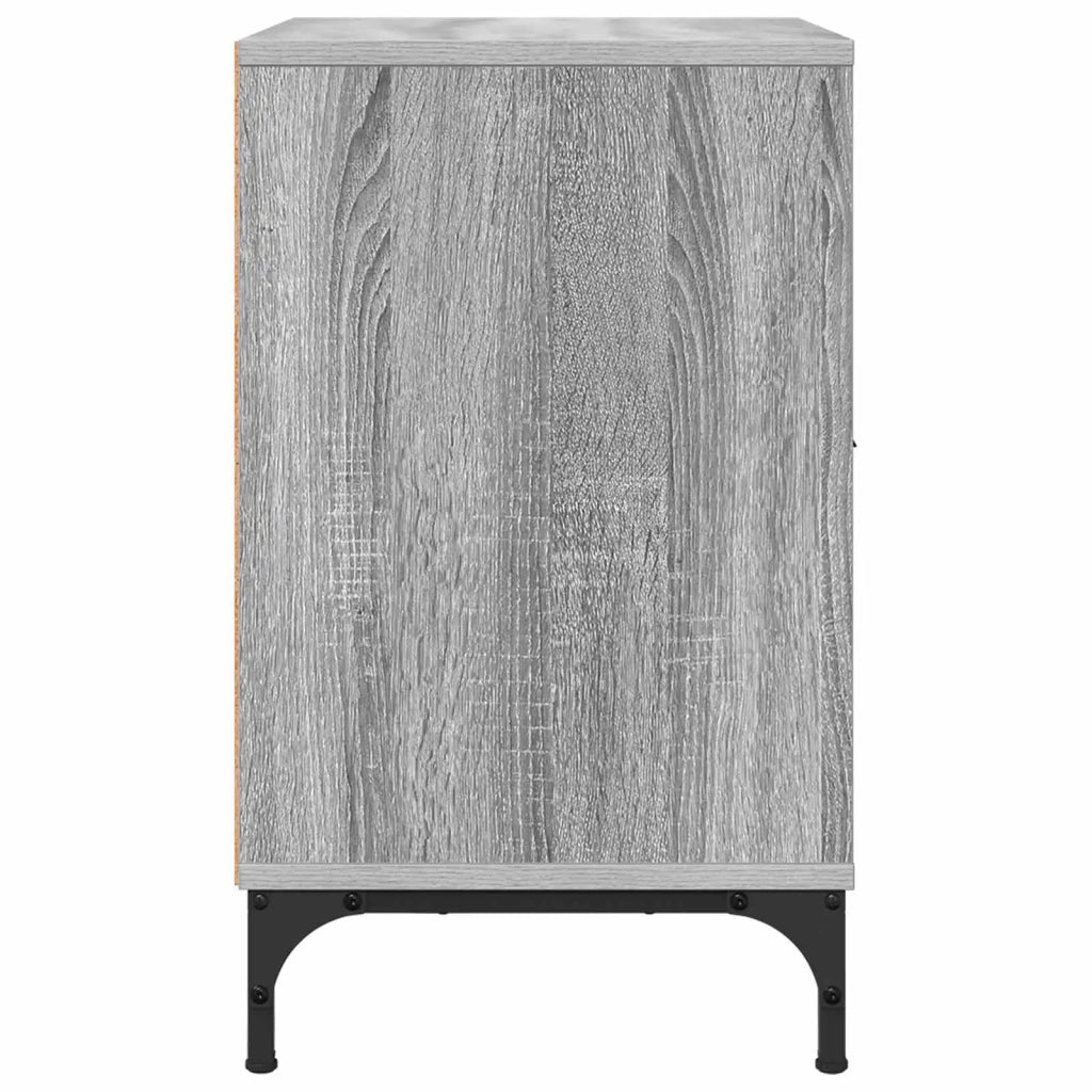 Armadio da Notte con cassetto Grigio sonoma 49 x 36 x 61 cm 883486