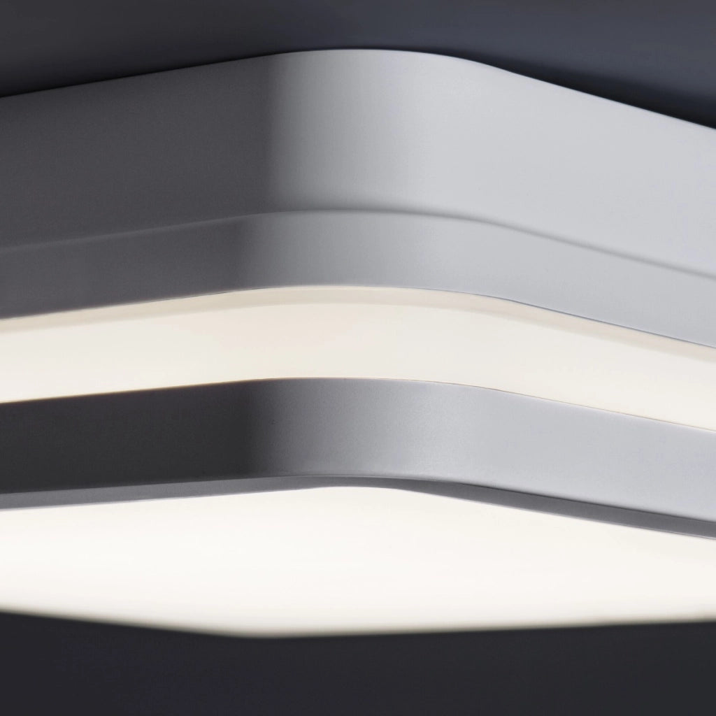 Plafoniera LED Kanlux BENO quadrata 22cm 18W CCT IP65