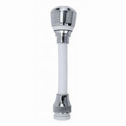 Trade Shop - Aeratore Rompigetto Rubinetto Lavello Cucina Bigetto Cromato Bianco Snodo 69251 -