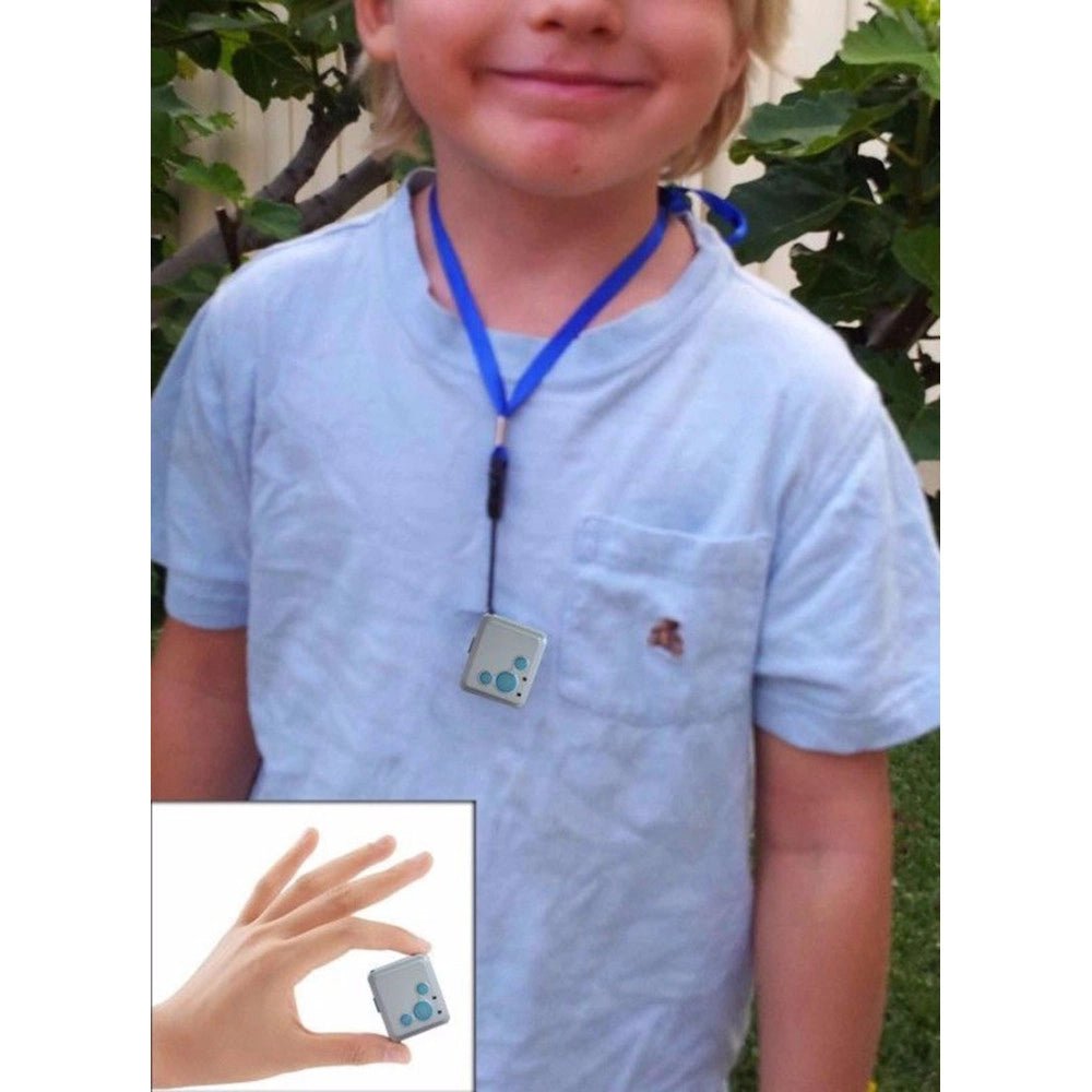 Trade Shop - Sos Localizzatore Tracker Mini In Tempo Reale Per Bambino Usb Gps Cavo -