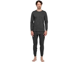 Sottoveste Termico Extra Caldo - Set di Sottoveste Termico - Maglietta e Calze Termici - Rivestimento di Velluto - Ideale per Attività All'Aperto - 3,6mm di Spessore - Abbigliamento Termico