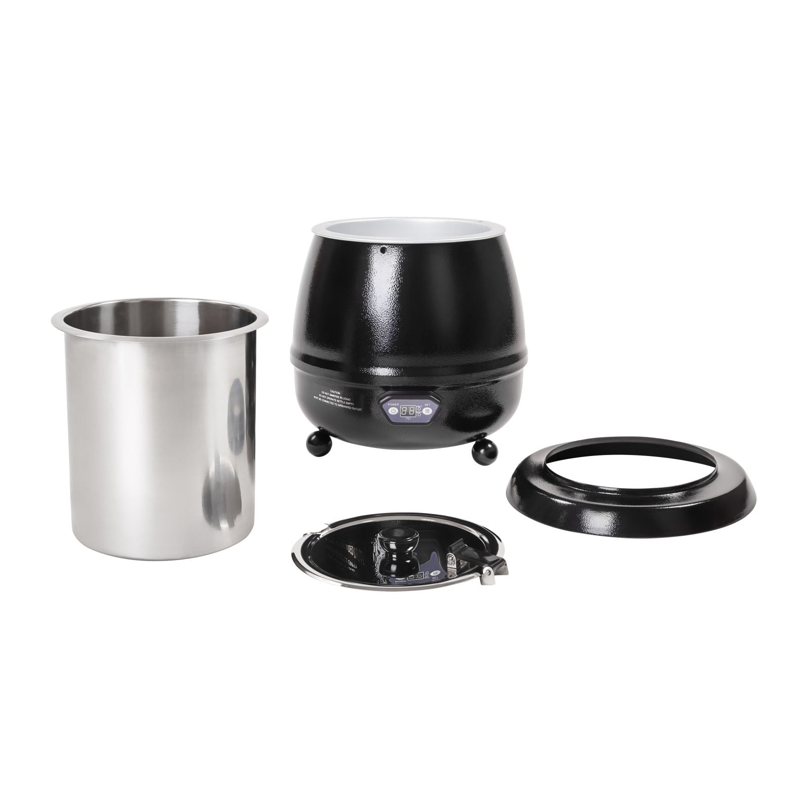 Zuppiera digitale 10 litri potenza 400 watt nera 14_0003513