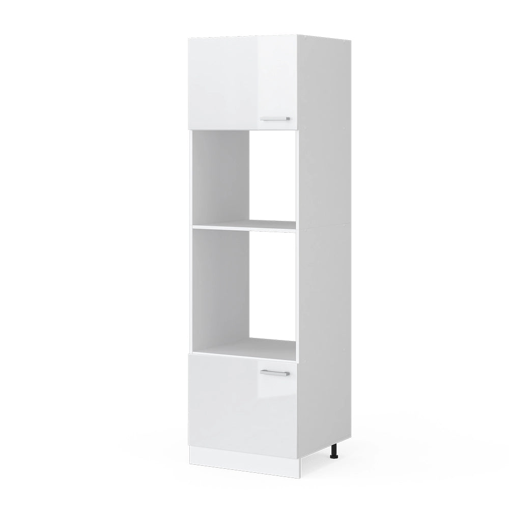Vicco Set mobili bagno Bianco lucido 60 cm