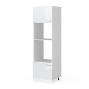 Vicco Set mobili bagno Bianco lucido 60 cm