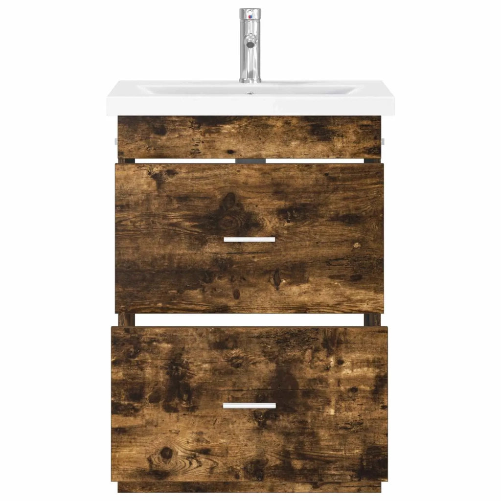 Set di mobili per il bagno Rovere Fumo 61 x 40 x 84,5 cm 3404370