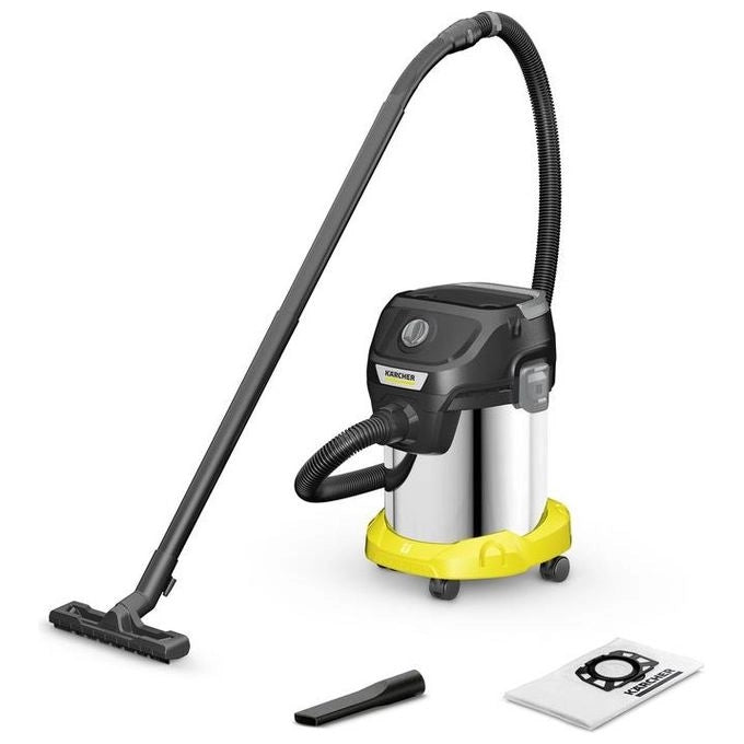 Kärcher KWD 3 S V-17/4/20/F 17 L Aspiratore a cilindro Secco e bagnato 1000 W Sacchetto per la polvere