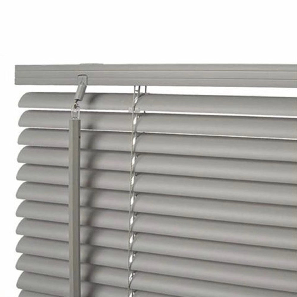 Trade Shop - Set 2pz Tenda Veneziana 60x140cm In Pvc Con Asta Casa Parasole In 2 Colori 011682 -