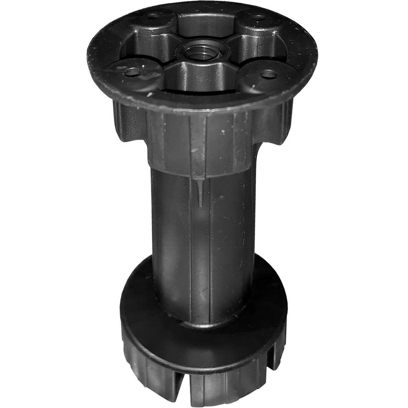 piedino in plastica diametro30 cm 10 colore nero (cf 4pz) cod:ferx.1321