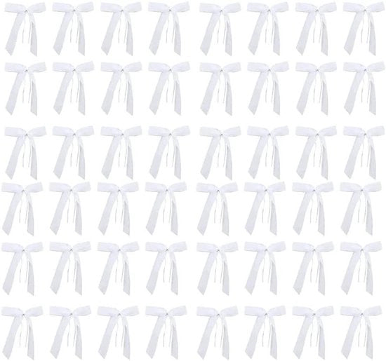Banchi di benvenuto per matrimonio | Banchi di benvenuto bianchi | Banchi di benvenuto con antenne | Decorazione di matrimonio | Decorazione di auto | Decorazione da tavola per casa | Decorazione con fiori per regalo | 50 pezzi