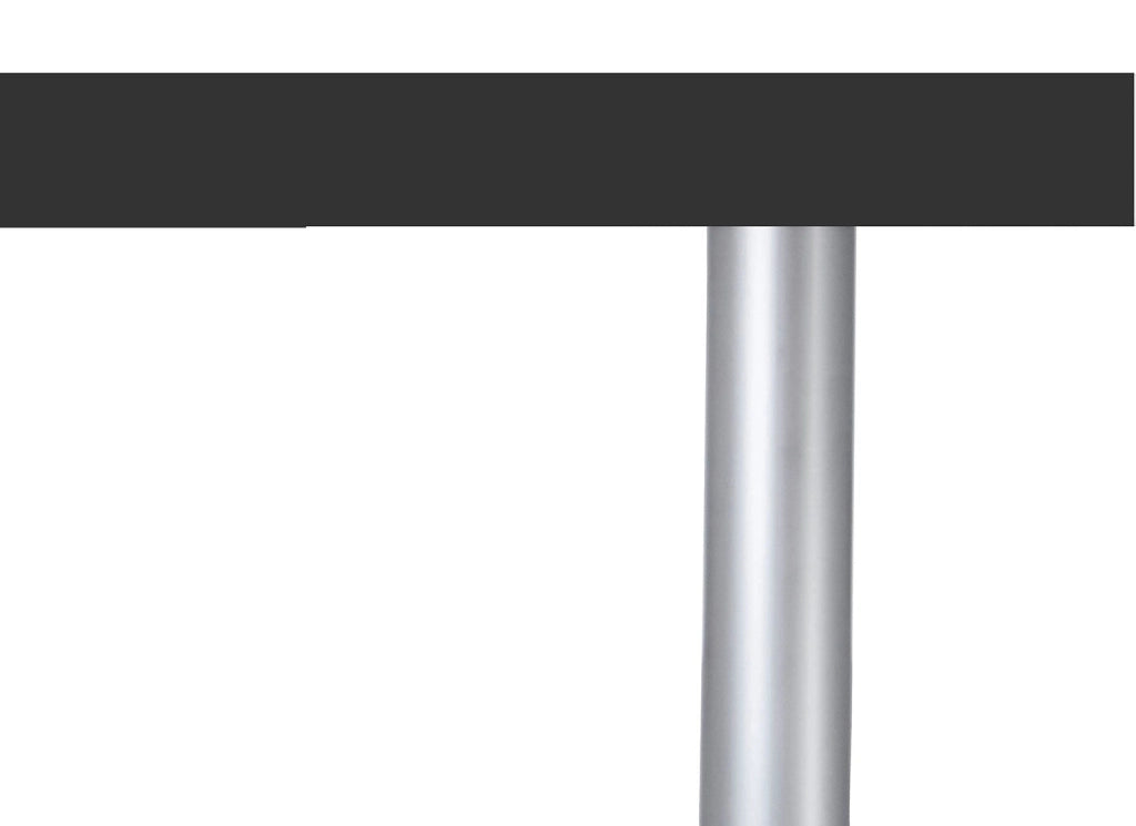 Tavolino a S con Ripiani a Giorno 55x41,5x55 cm Zeta Grigio Antracite