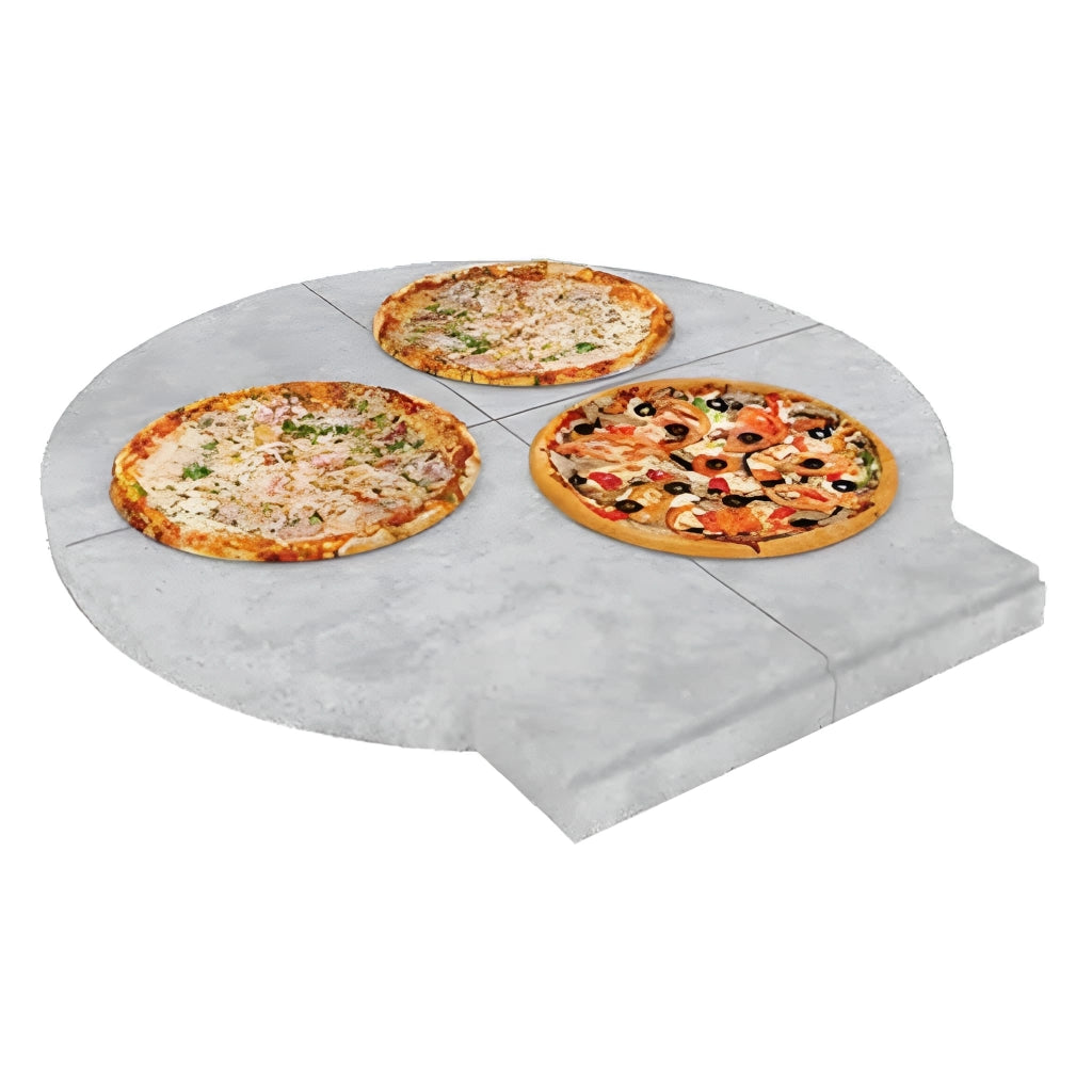 Forno legna artigianale diametro 80 cm capienza 2/3 pizze cottura diretta