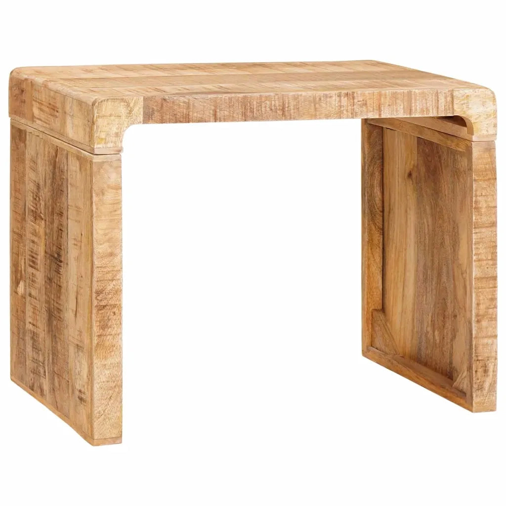 Tavolino Marrone 60 x 35 x 46 cm Legno di mango massello 4104575