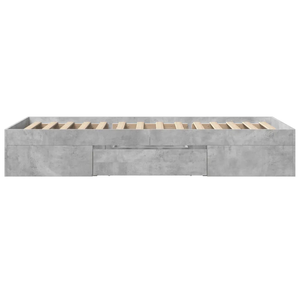 Giroletto Grigio Cemento 90x200 cm in Legno Multistrato