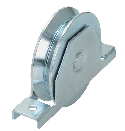 ruote x cancello gola y supporto chiusura 2 cuscinetti mm.120 cod:ferx.13237