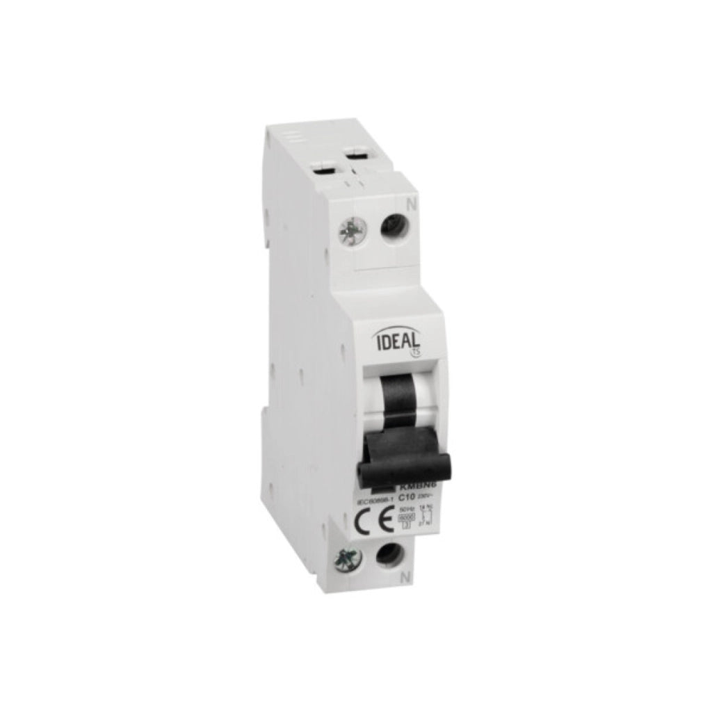 Interruttore magnetotermico 1P+N 10 A
