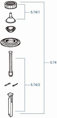 Kit di ricambio unibox 5.74 b07p crx4ls