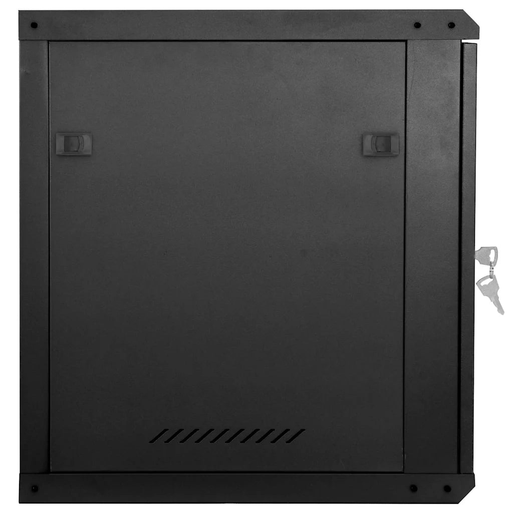 vidaXL Armadietto di rete Nero 60 x 45 x 65 cm Acciaio