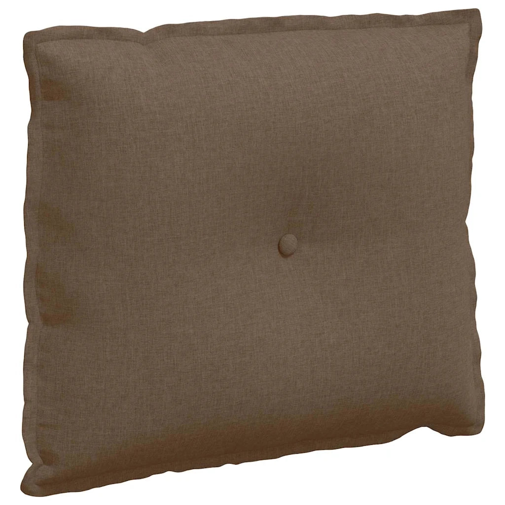 Cuscino per Schiena | Cuscino dorsale Marrone 60 x 19 x 50 cm Tessuto