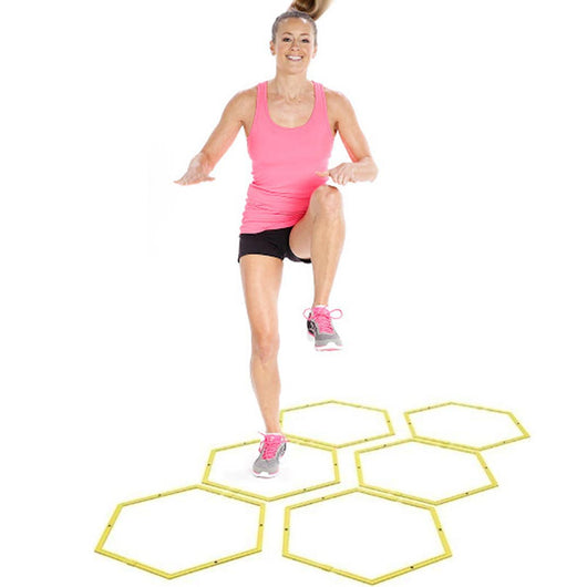 Cerchi Allenamento Velocita Agilita Anelli Fitness Cardio Calcio Basket 6pz