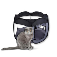 Recinto Box Animali Domestici 100x75cm Cuccia Pieghevole Salvaspazio con Borsa