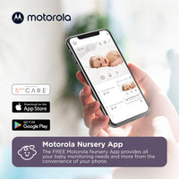 Motorola Nursery PIP1010 Connect Baby Monitor Full HD con App e Visione Notturna