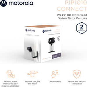 Motorola Nursery PIP1010 Connect Baby Monitor Full HD con App e Visione Notturna