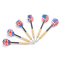Dart Game Gioco Tirassegno Bersaglio 6 Freccette Modello Deluxe Diametro 45 cm