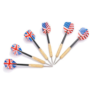 Dart Game Gioco Tirassegno Bersaglio 6 Freccette Modello Deluxe Diametro 45 cm