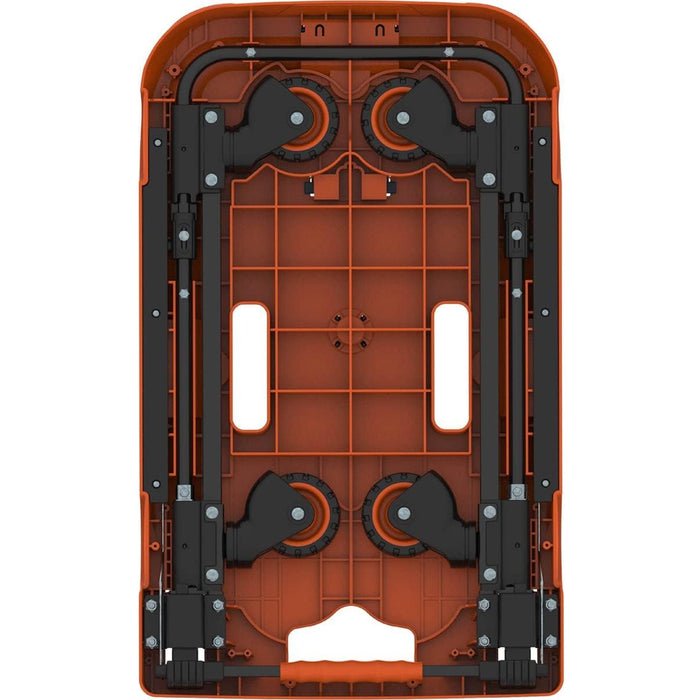 Carrello Piattaforma Pieghevole per Trasporto Portata 90kg Manico Regolabile