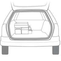 Black+Decker Borsa Organizer Bagagliaio Auto con Tracolla e Porta bevande